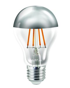 Λαμπτήρας Led-LED Filament Ε27 A60 8w 3000K Θερμό 880lm Chrome JUST LED B276008501